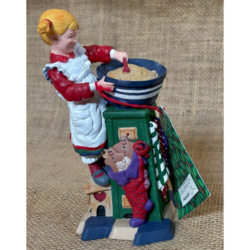 Department 56 All Through The House Madeline Making Cookies Resin Figurine Xmas - Picture 5 of 10